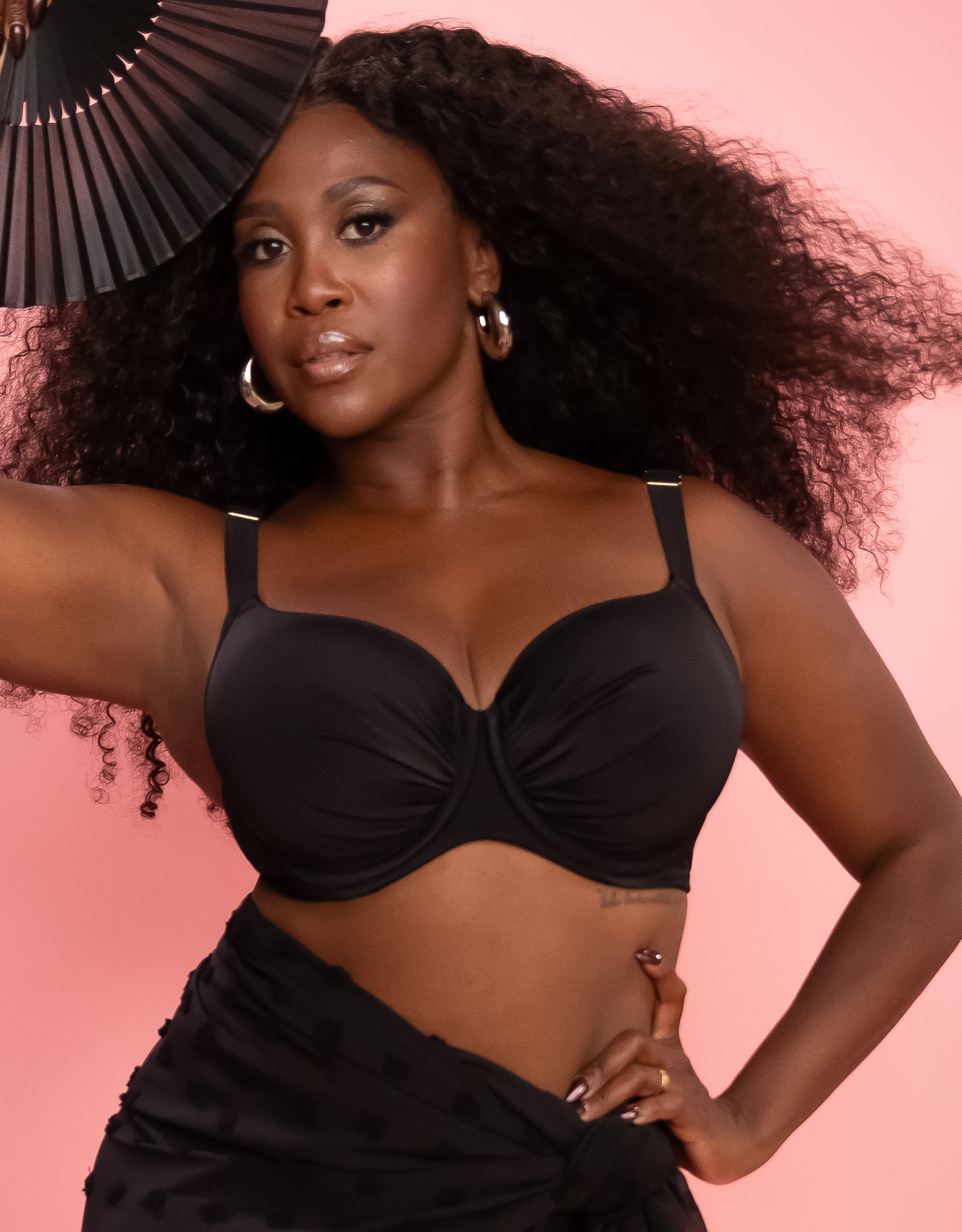 Schalen-Bikini-Top "Valencia Chic" black