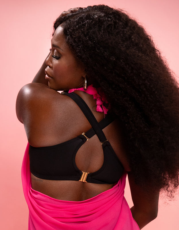 Schalen-Bikini-Top "Valencia Chic" black