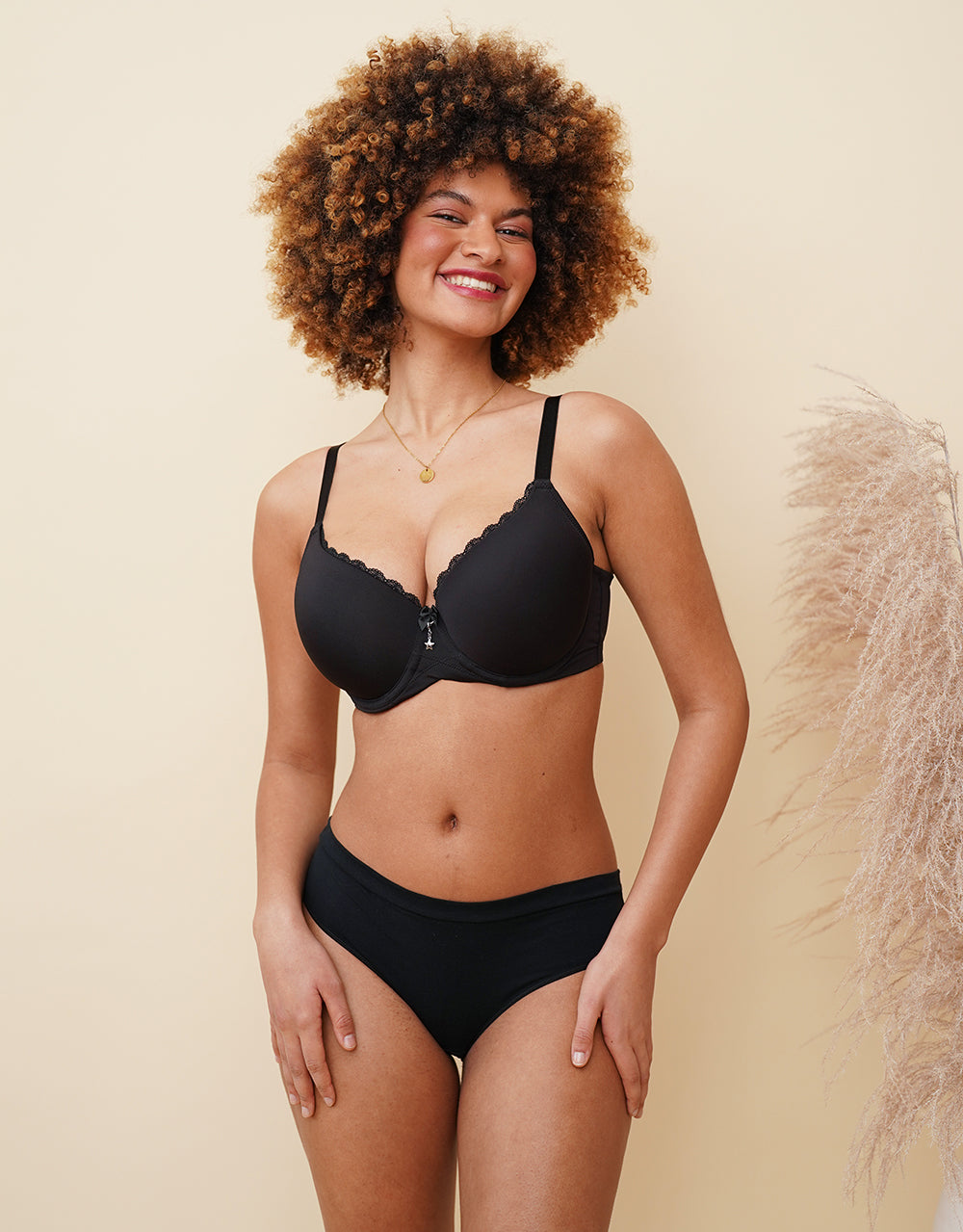 Panty "Cotton Basic" black