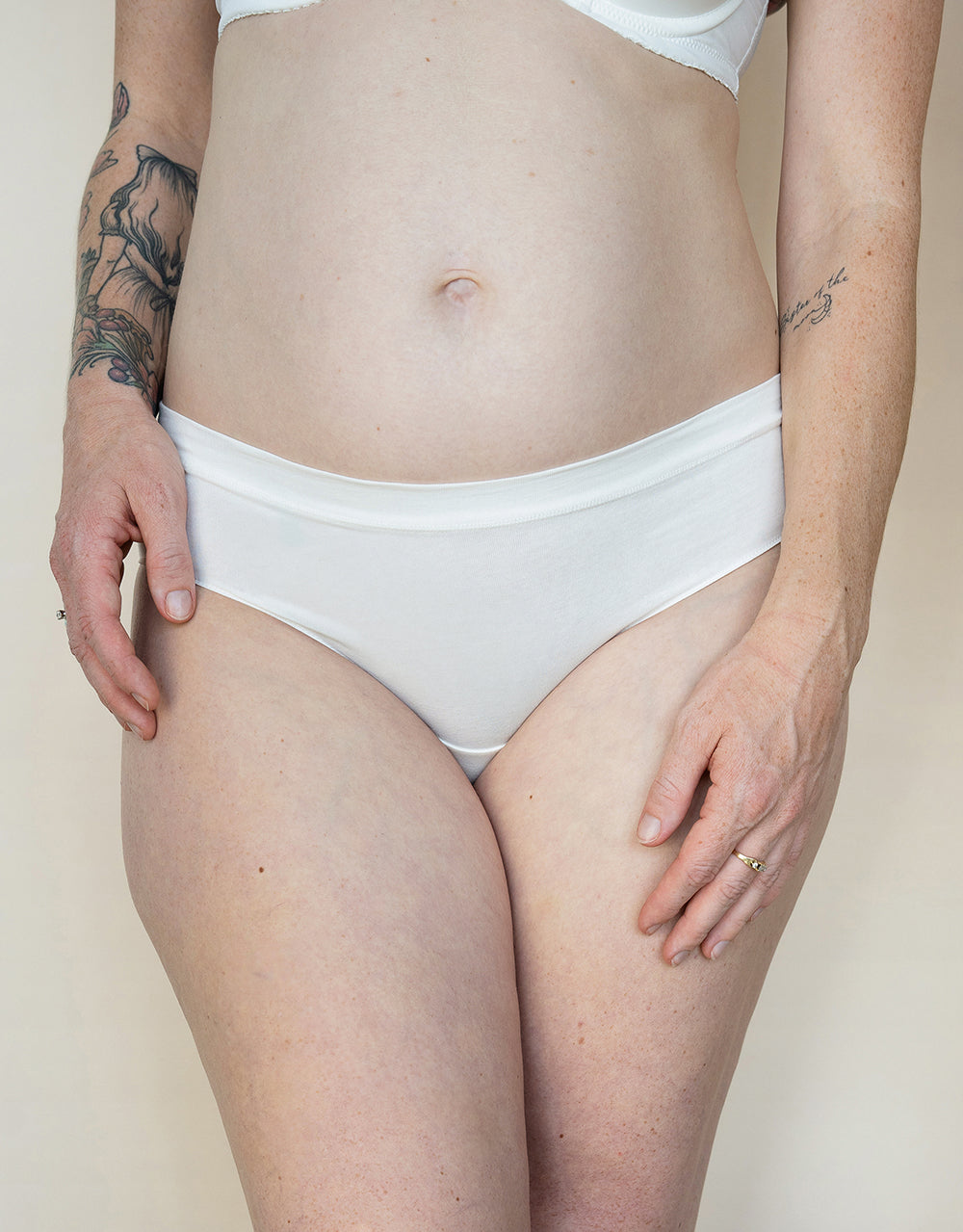 Panty "Cotton Basic" ivory