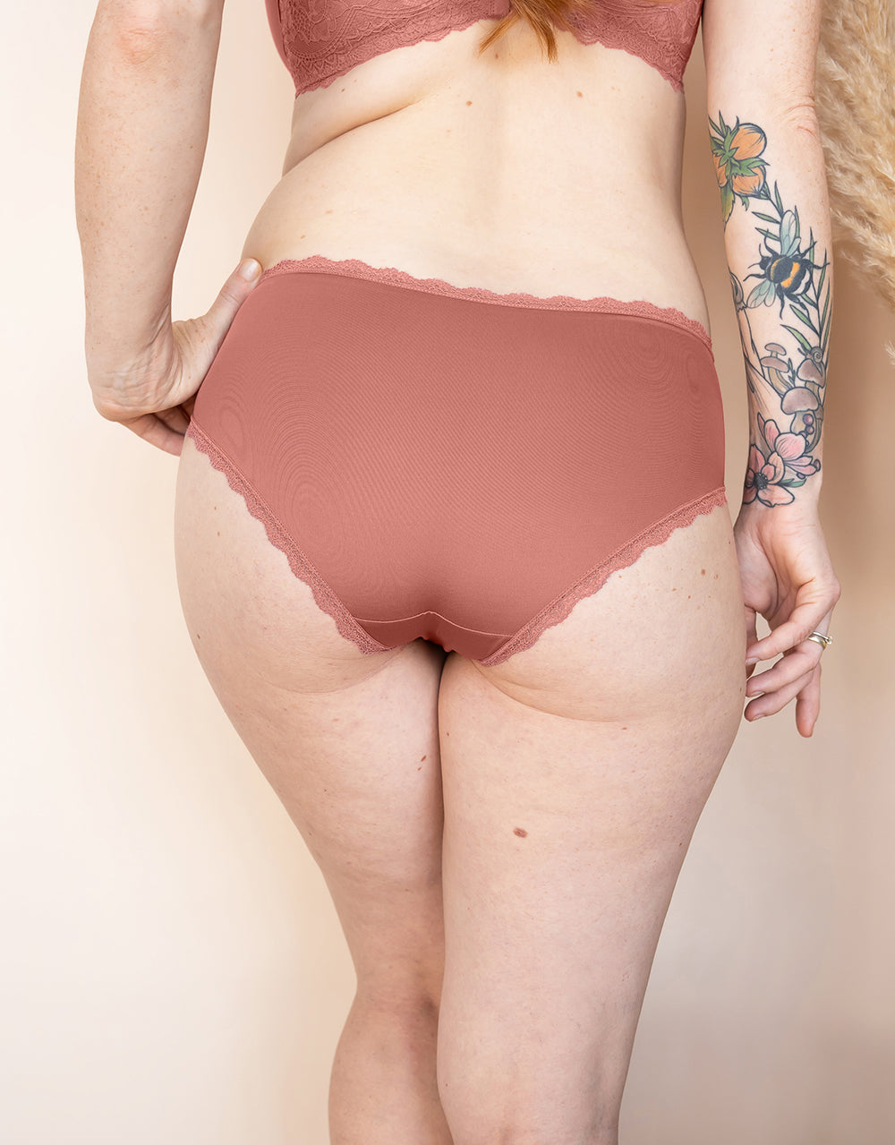 Panty-Set 2x "Basic" terra