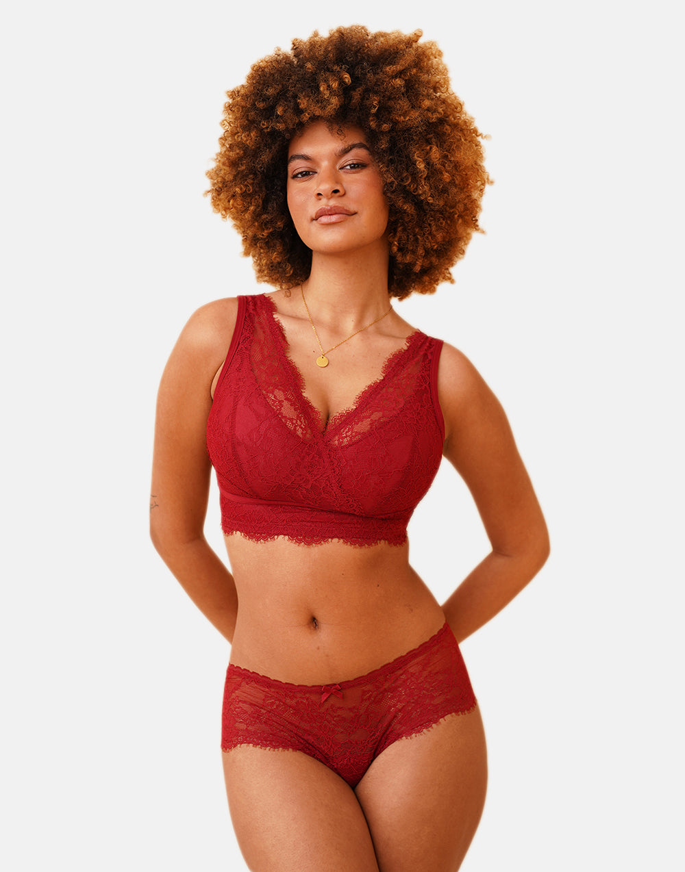 Panty "Emilia" burgundy