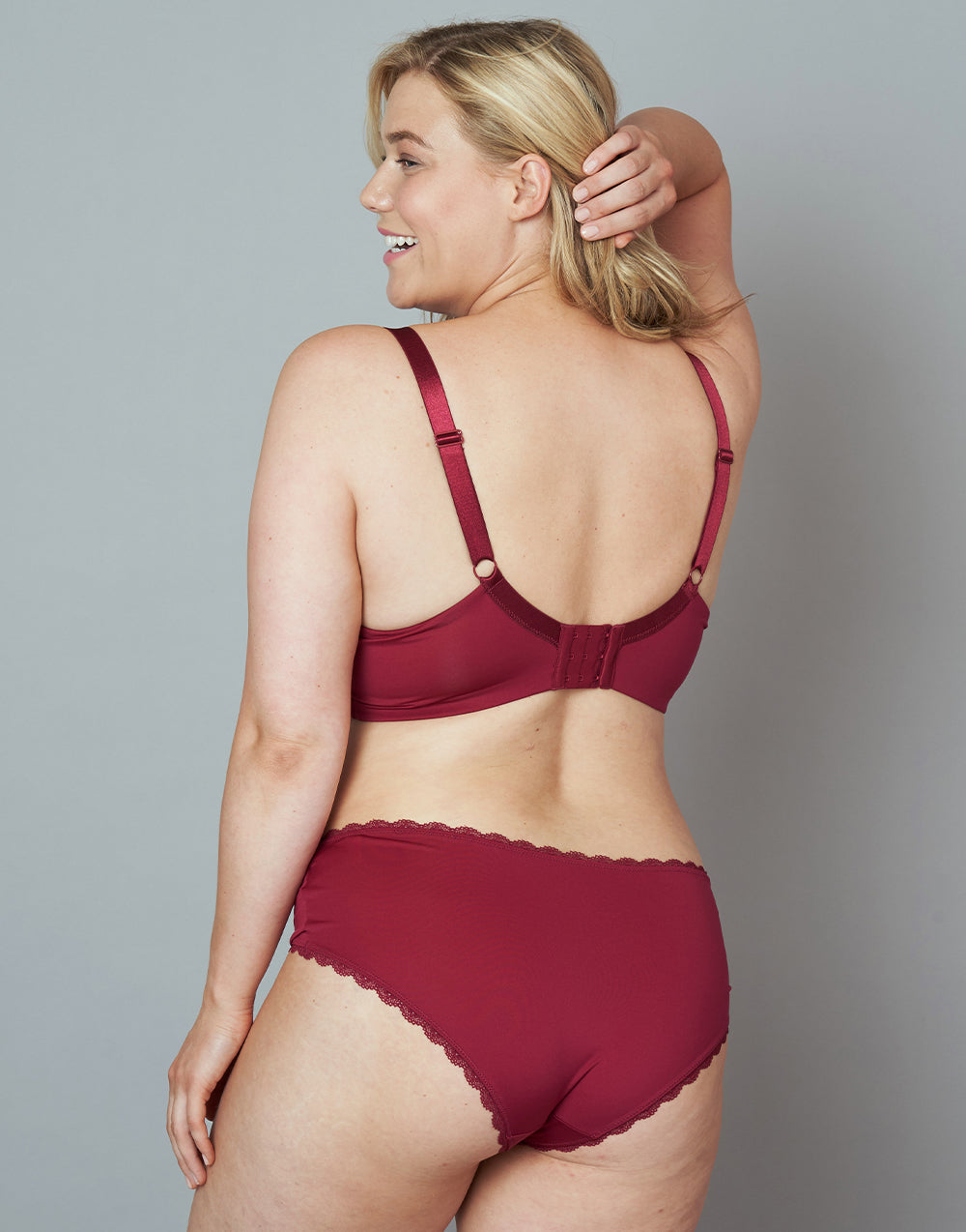 Panty "Pure Basic" bordeaux