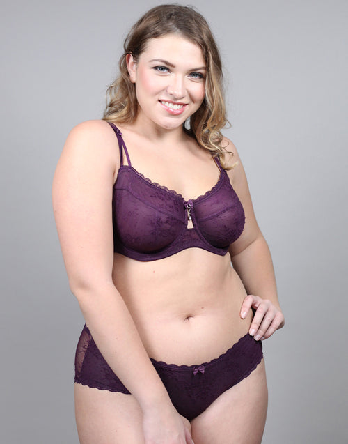 Panty "Sienna" plum