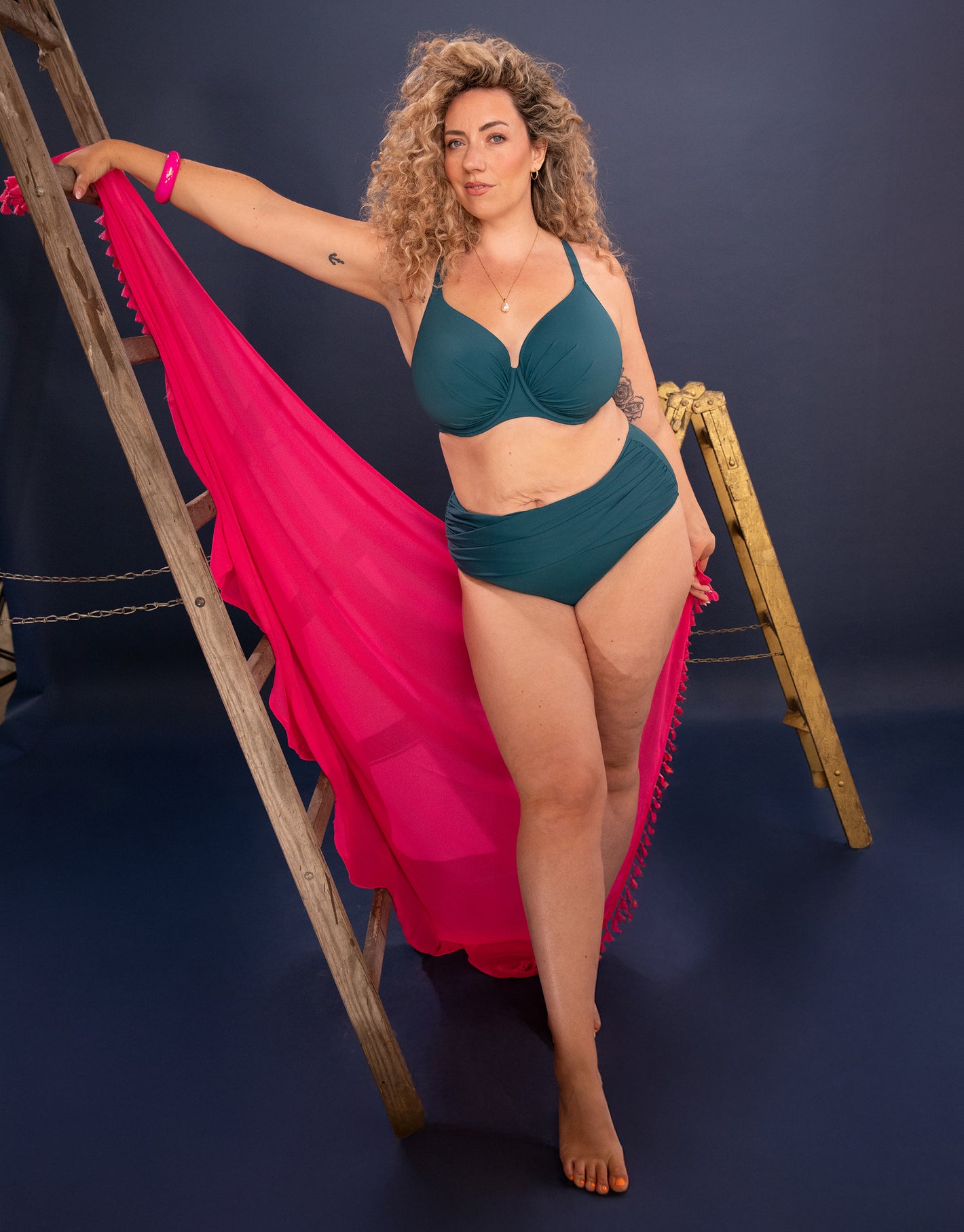 Pareo "Mambo" magenta