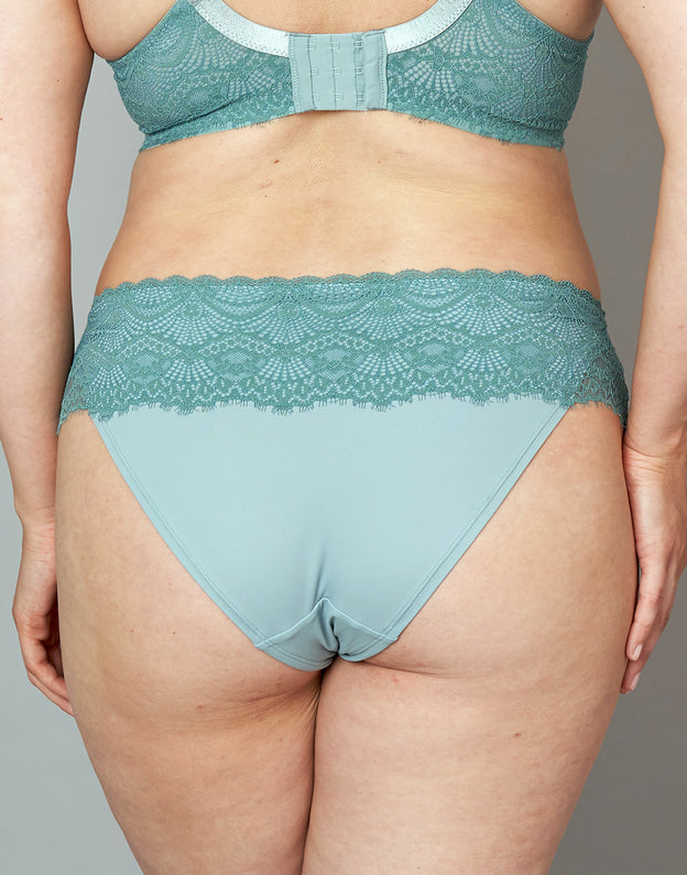 Slip "Jill" dusty green