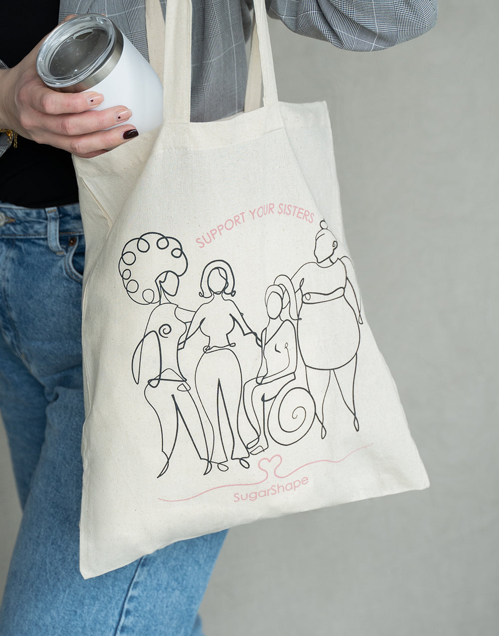 Tragetasche "Support your Sisters"