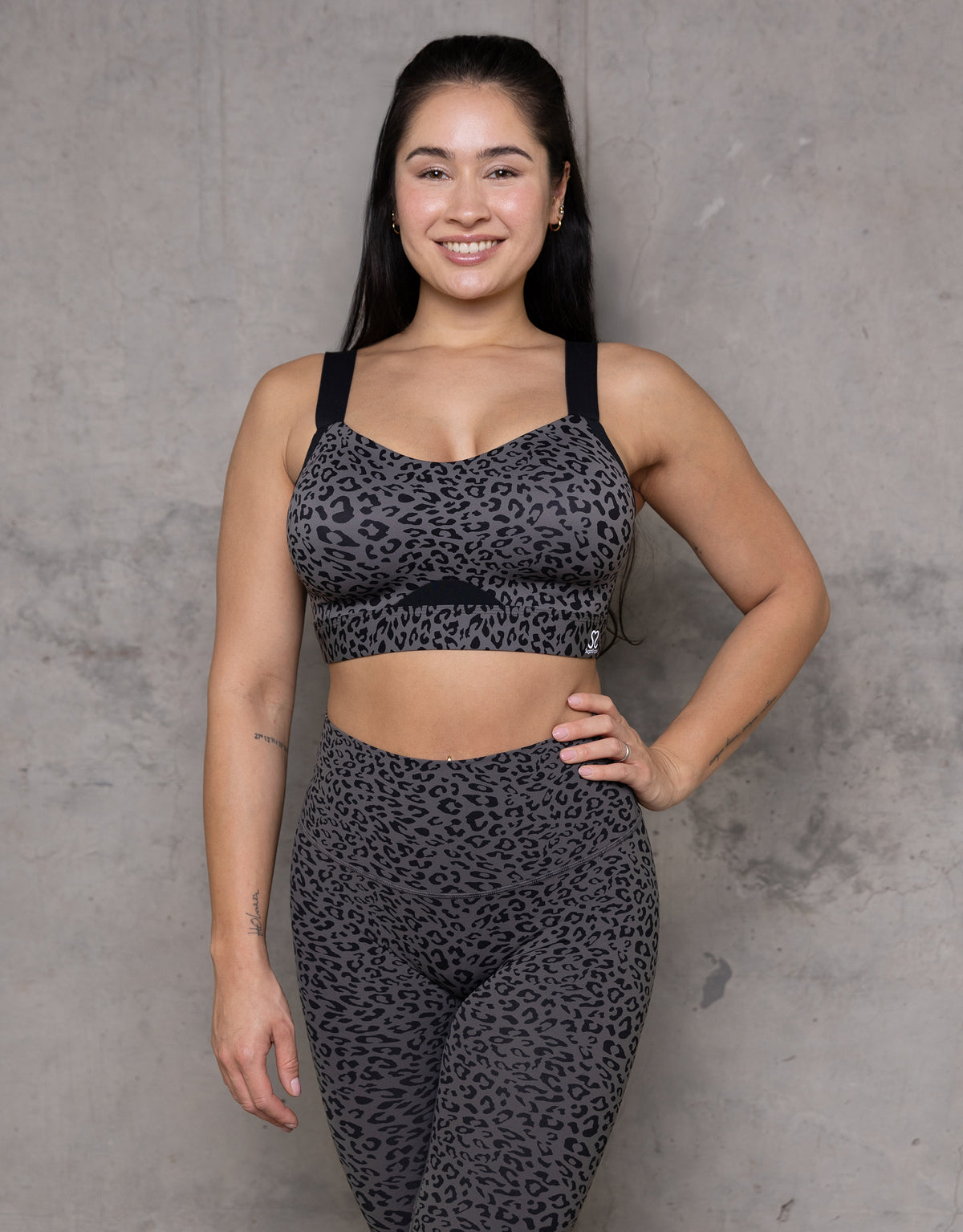 Sports Bra Set 2x Jive Black/Leo