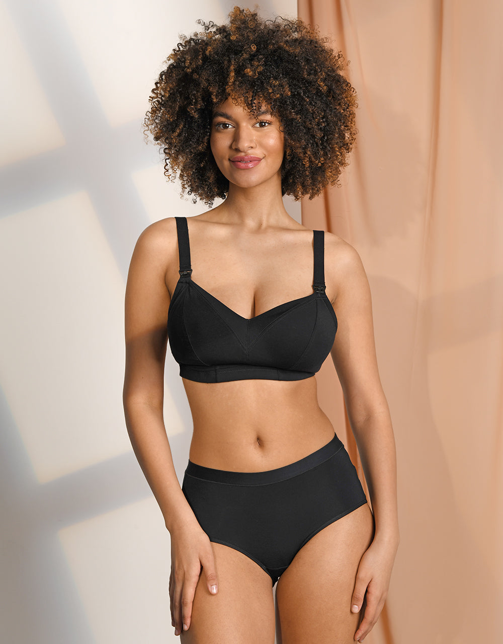 Still-Bralette "Cozymama" black