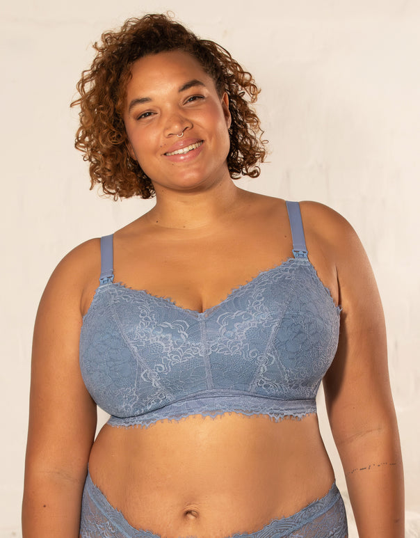 Nursing Bralette Sensla Bluegrey