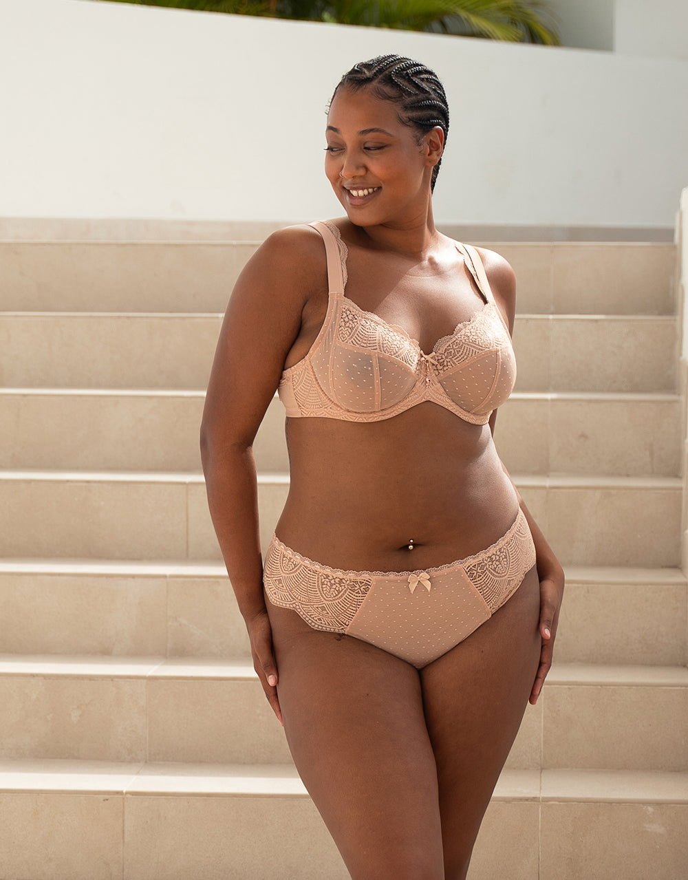 String "Clara Lace" cappuccino