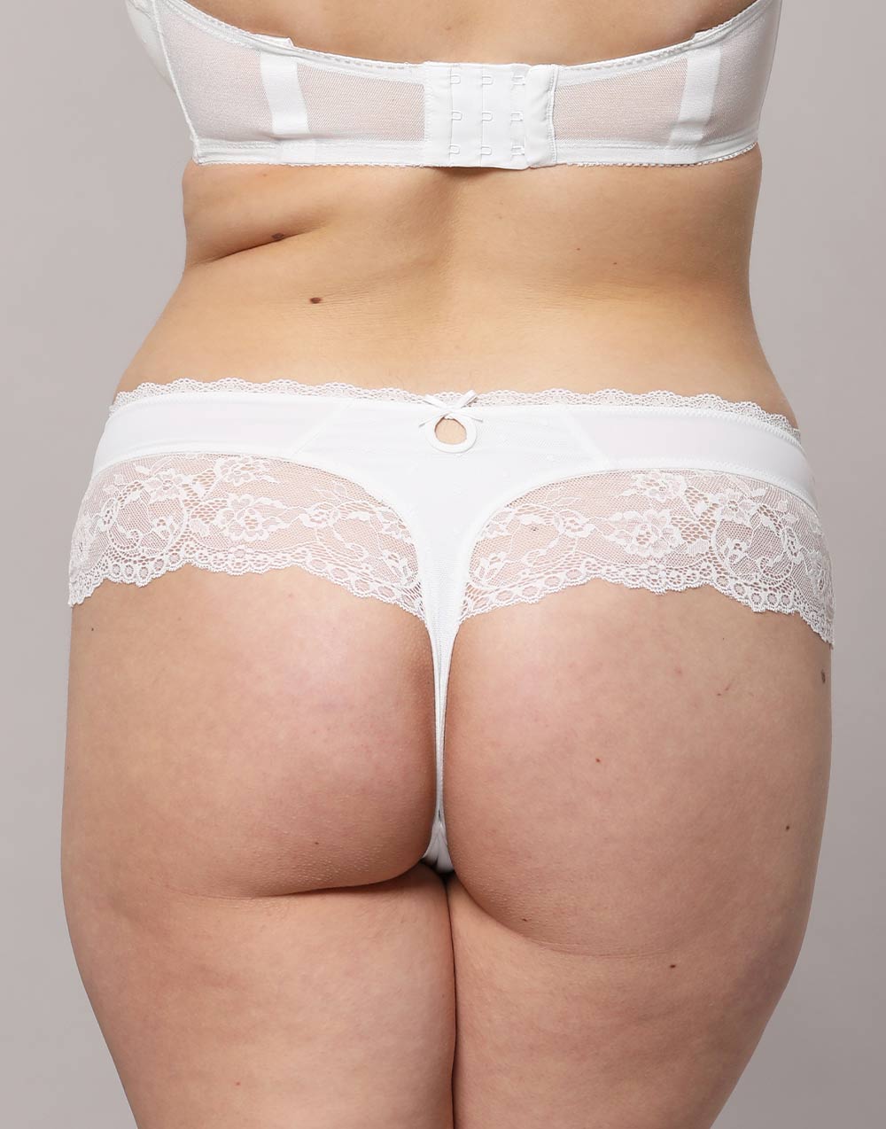 Stringpanty "Diamond" ivory