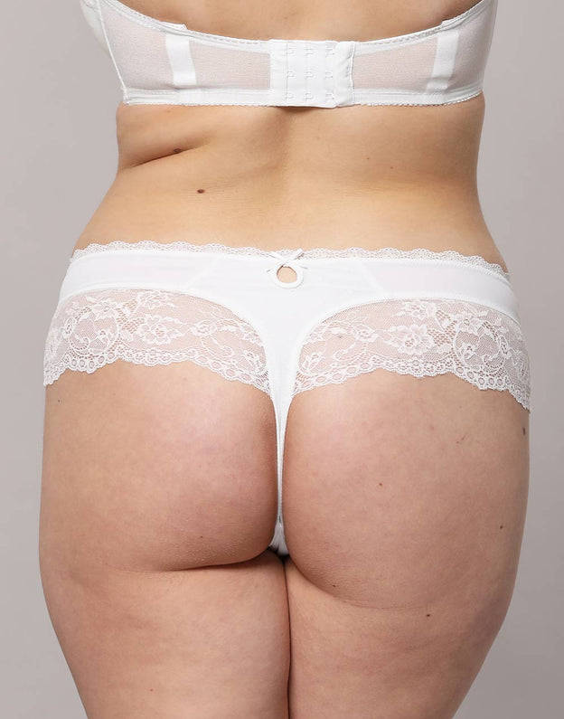 Stringpanty "Diamond" ivory