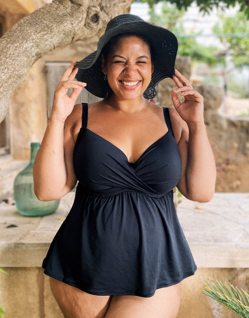 Tankini-Top "Nizza" black